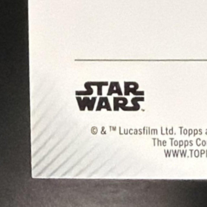 2025 Topps Star Wars Hyperspace Alderaan Royal Guard Blue Lazer Refractor /150