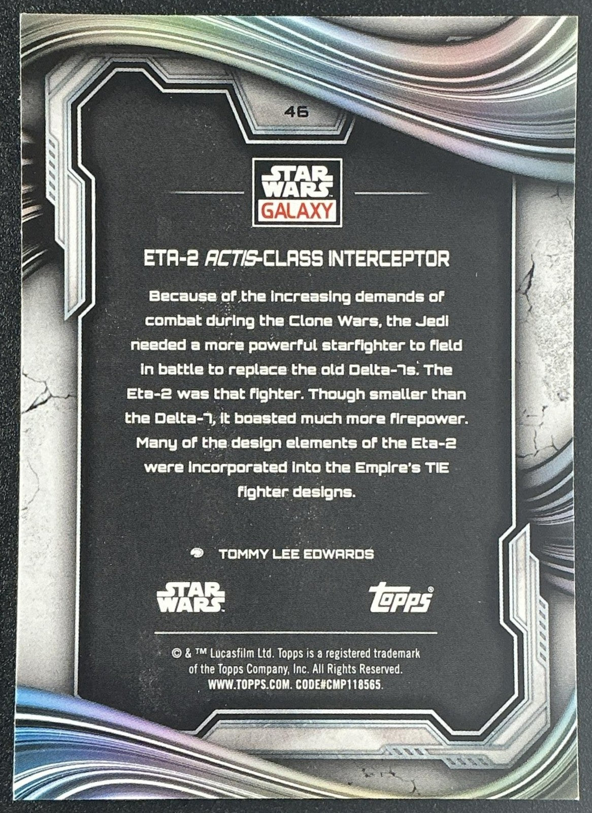 THE EMPIRE 2025 TOPPS CHROME STAR WARS GALAXY #5