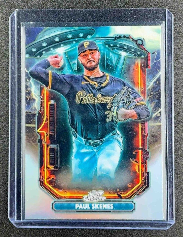 PAUL SKENES 2025 TOPPS COSMIC CHROME #ET-16 EXTRATERRESTRIAL TALENT PIRATES