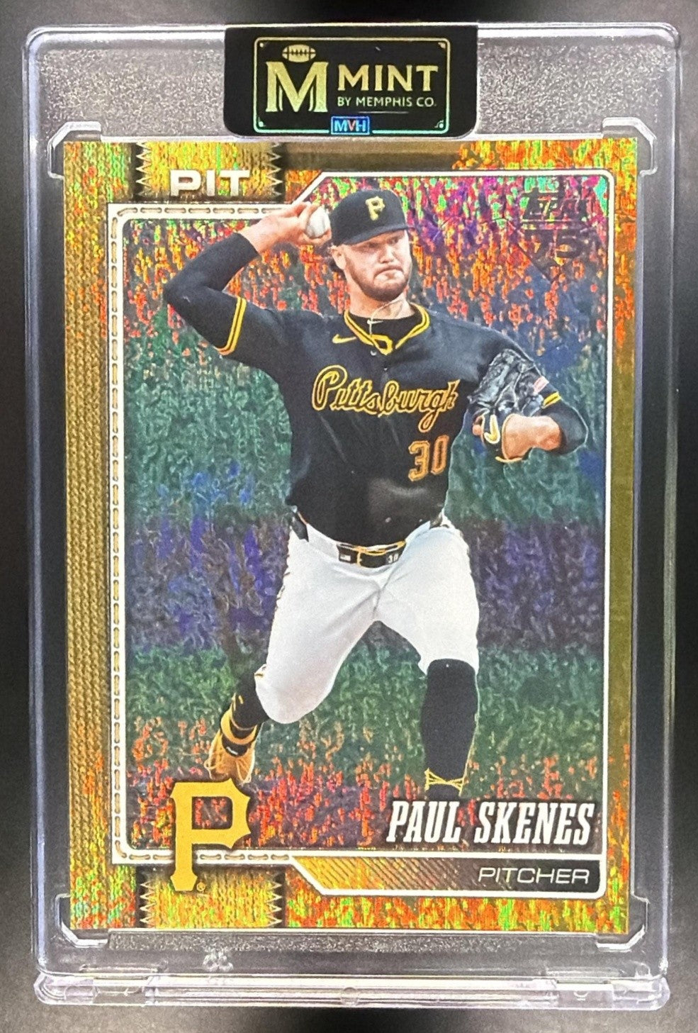 PAUL SKENES 2026 TOPPS SERIES 1 #100 GOLD FOIL 3/50 PIRATES