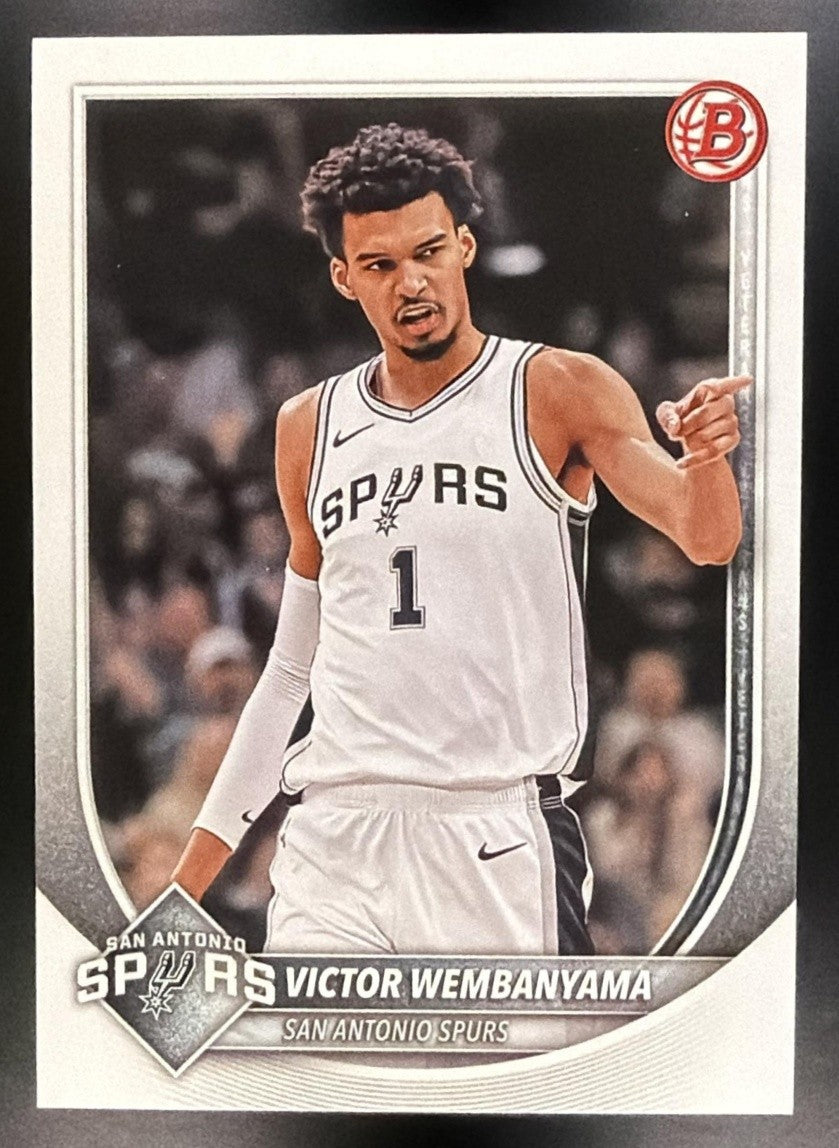 VICTOR WEMBANYAMA 2025-26 BOWMAN #143 SPURS