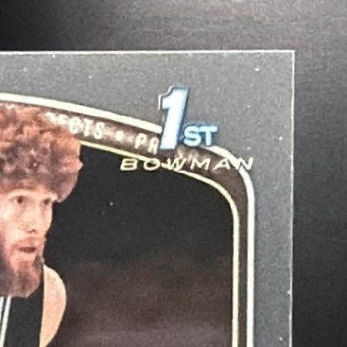 JOE GRAHOVAC 2025-26 BOWMAN #CPA-JG CHROME AUTO 1ST PROSPECT BONNIES