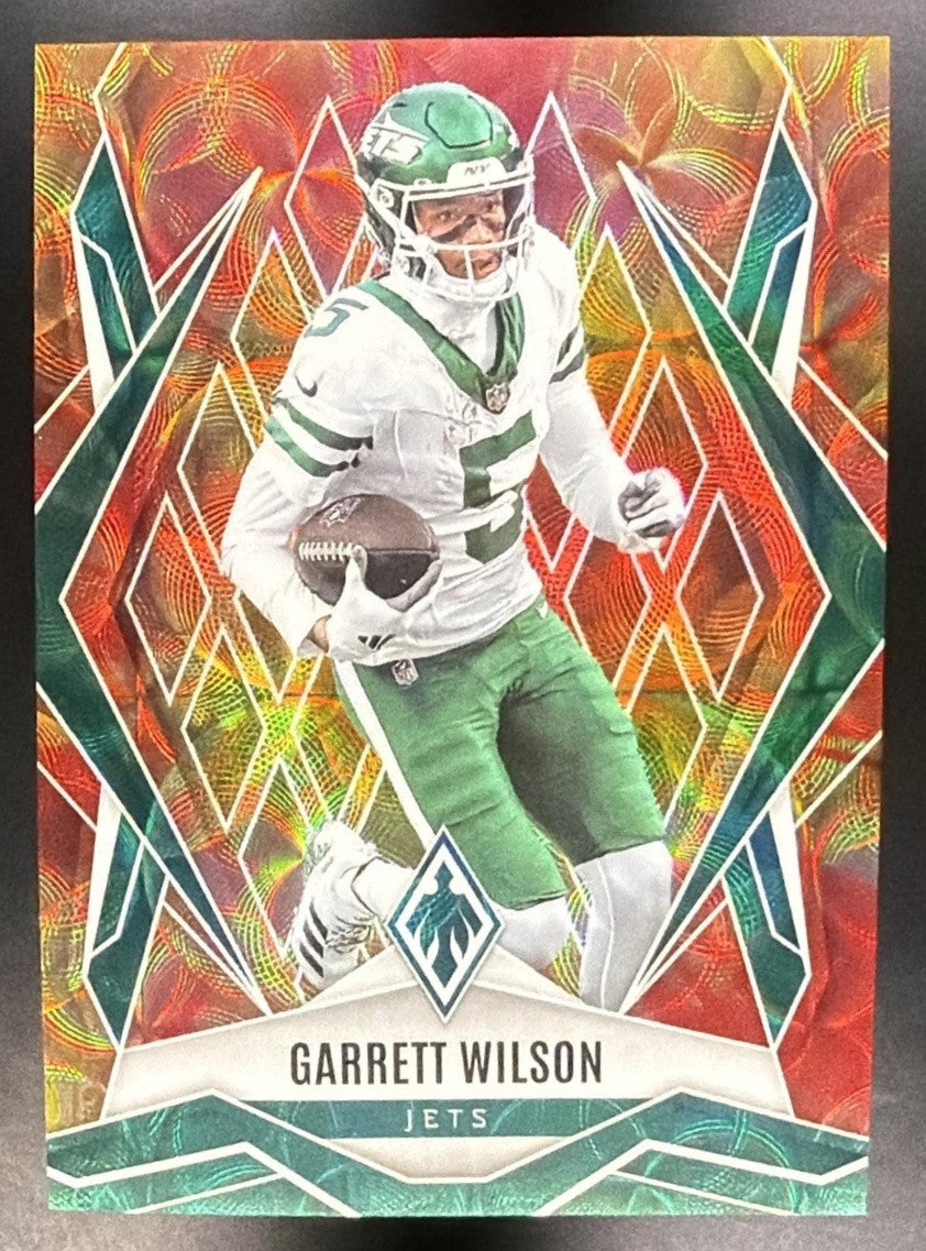 GARRETT WILSON 2025 PANINI PHOENIX FACTORY SET #52 FIREBURST /350 JETS