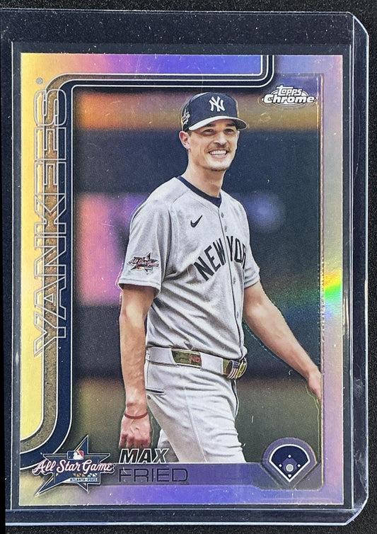 MAX FRIED 2025 TOPPS CHROME UPDATE #ASGC-49 ALL-STAR GAME YANKEES