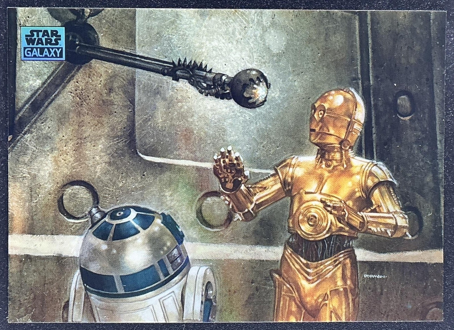 2025 Topps Chrome Star Wars I Don't Think They're Going To Let Us In Refractor