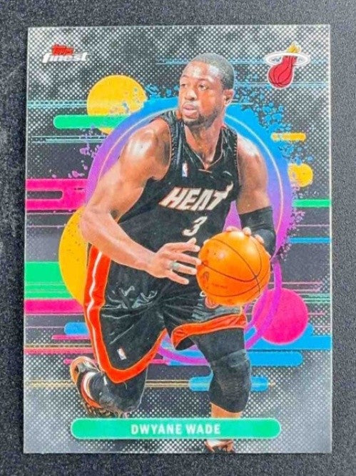 DWYANE WADE 2025-26 TOPPS FINEST #198 UNCOMMON HEAT
