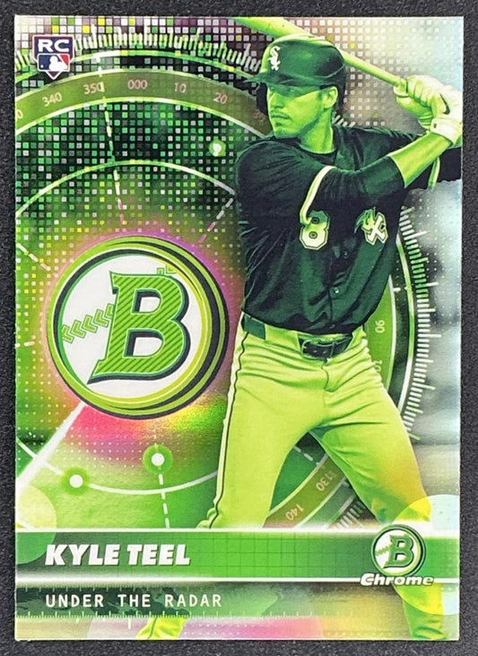 KYLE TEEL 2026 BOWMAN #UR-6 UNDER THE RADAR CHROME RC WHITE SOX