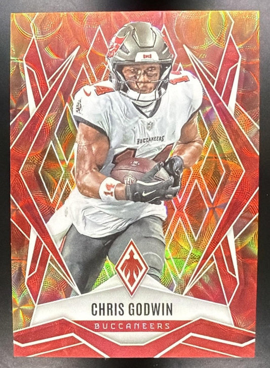 CHRIS GODWIN 2025 PANINI PHOENIX FACTORY SET #61 FIREBURST /350 BUCCANEERS