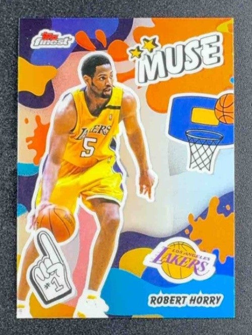ROBERT HORRY 2025-26 TOPPS FINEST #M-25 MUSE REFRACTOR LAKERS