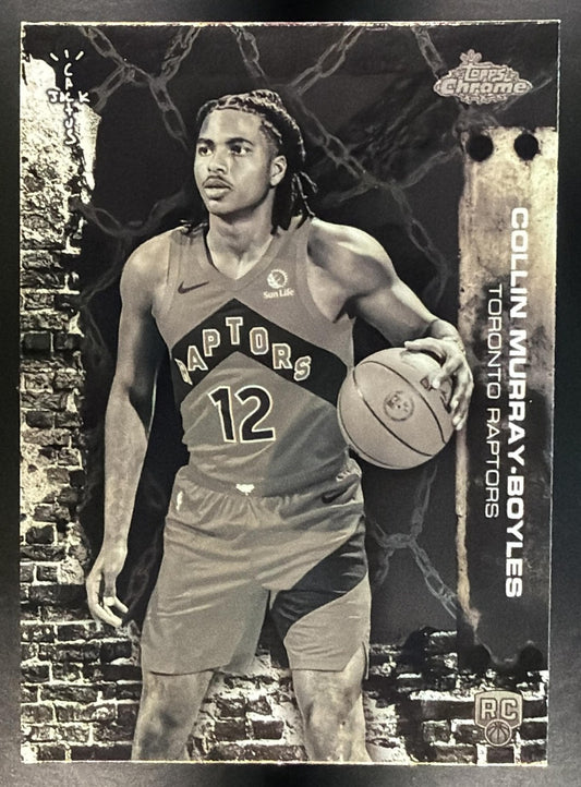 COLLIN MURRAY-BOYLES 2025-26 TOPPS CHROME X CACTUS JACK #69 RC RAPTORS