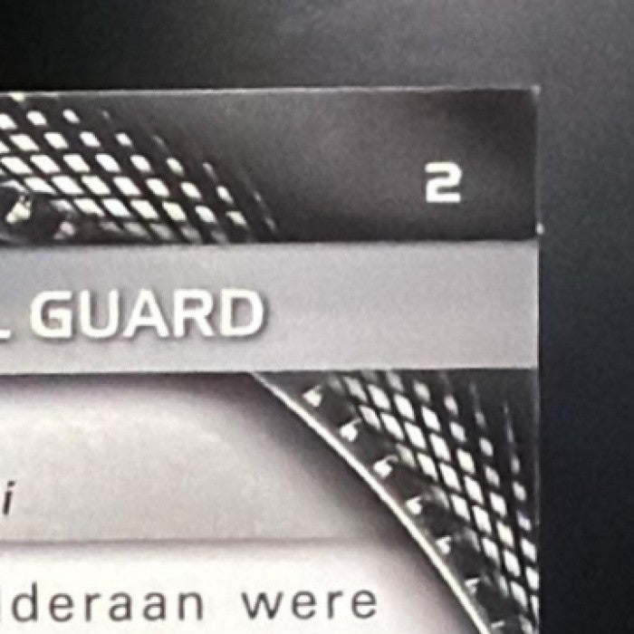 2025 Topps Star Wars Hyperspace Alderaan Royal Guard Blue Lazer Refractor /150