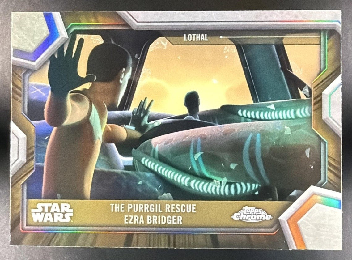 2025 Topps Star Wars Hyperspace The Purrgil Rescue Ezra Bridger Galactic Eras