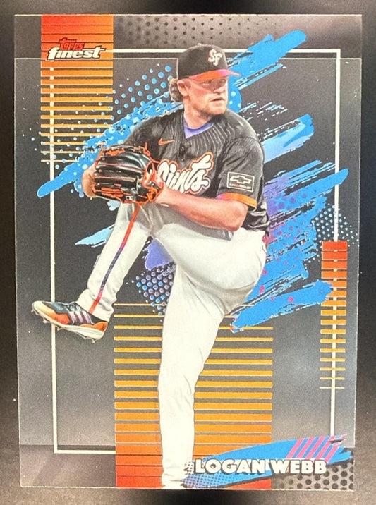 LOGAN WEBB 2026 TOPPS FINEST #172 UNCOMMON GIANTS