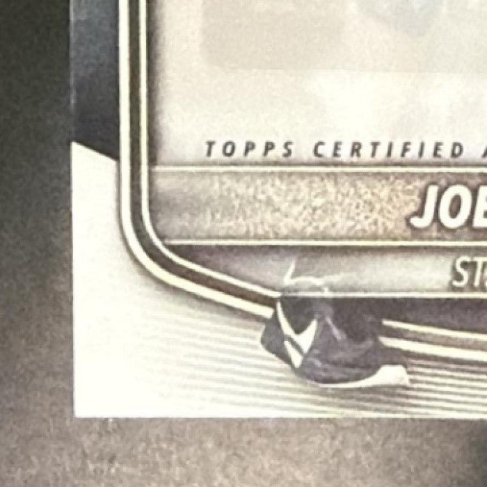 JOE GRAHOVAC 2025-26 BOWMAN #CPA-JG CHROME AUTO 1ST PROSPECT BONNIES