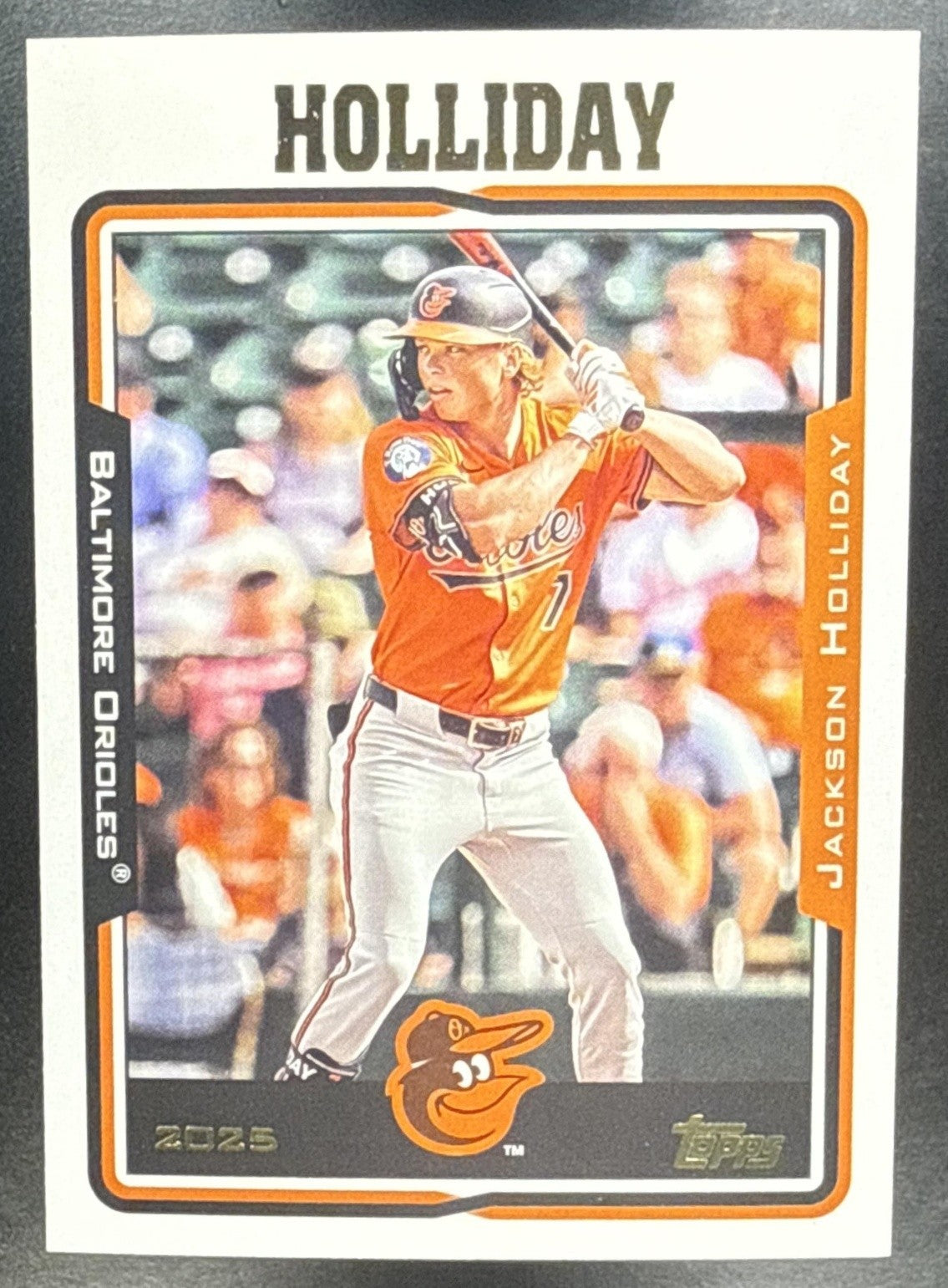JACKSON HOLLIDAY 2025 TOPPS ARCHIVES #275 2005 DESIGN ORIOLES