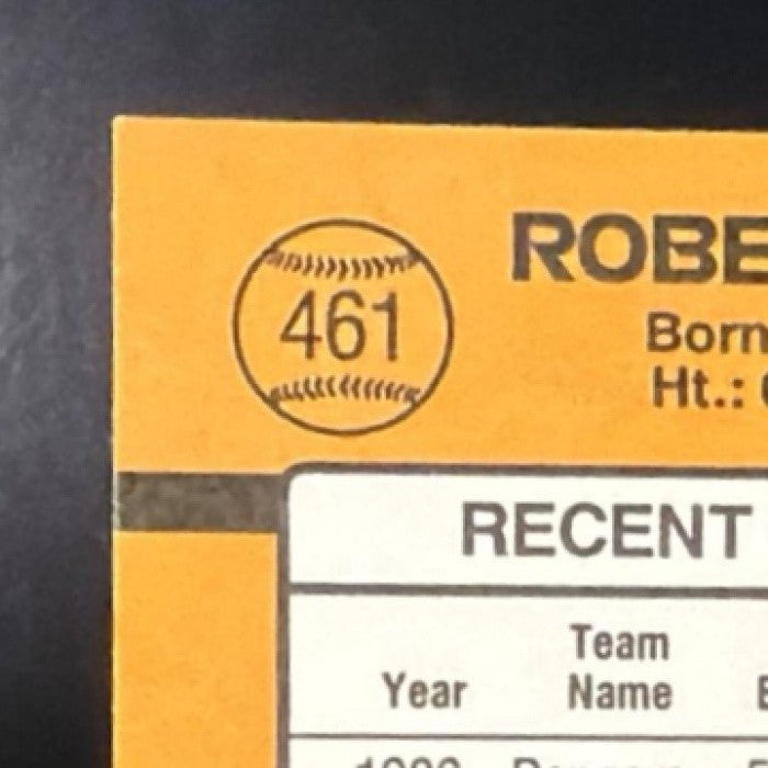 BOBBY WITT 1989 DONRUSS #461 RANGERS