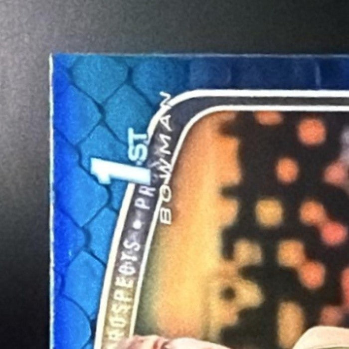 2025 Bowman Winters Grady Chrome Reptilian Blue Refractor /150 1st Prospect