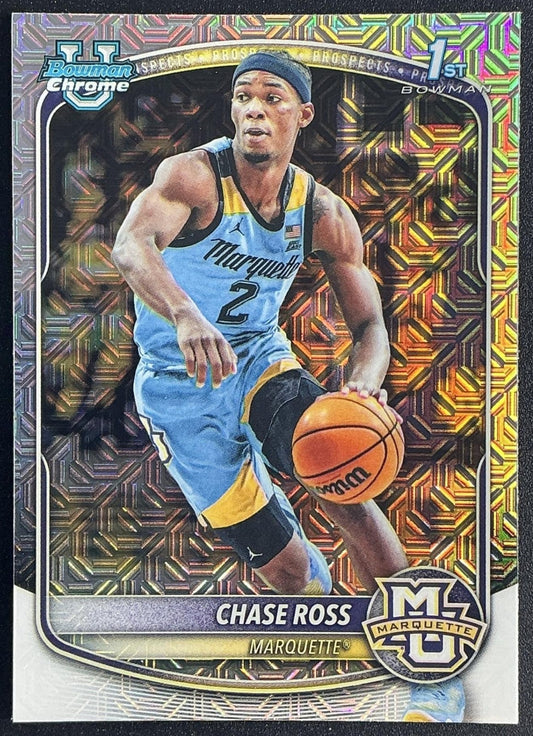 2025 Bowman Chase Ross #BCP-54 Chrome Mojo Refractor 1st Prospect