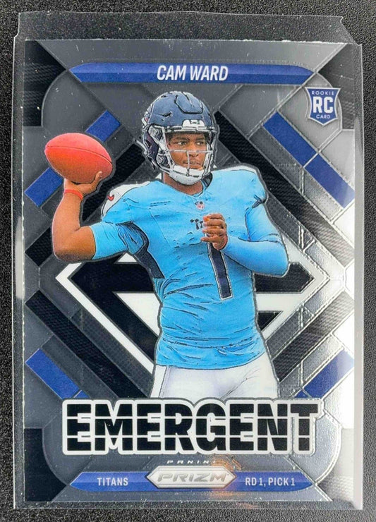 CAM WARD 2025 PANINI PRIZM #2 EMERGENT TITANS