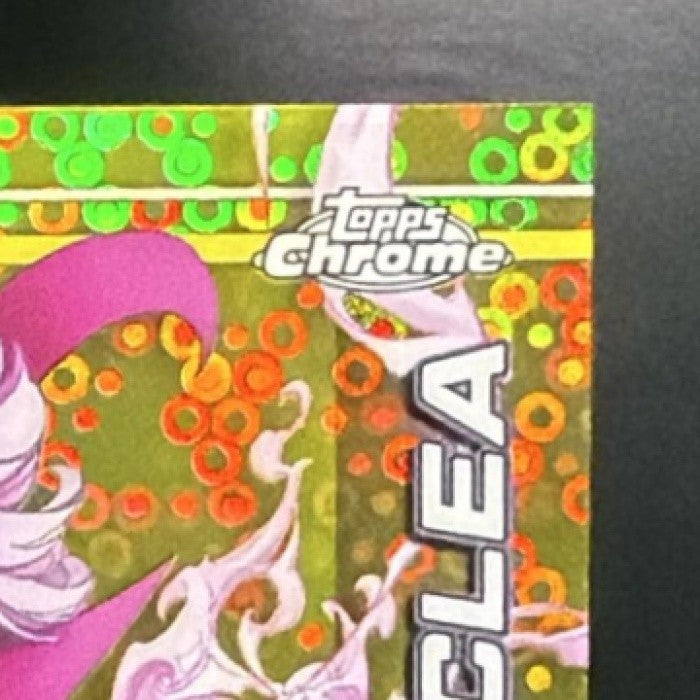 CLEA 2026 TOPPS CHROME MARVEL COMICS #107 DAZZLER'S RHYTHM REFRACTOR 39/80