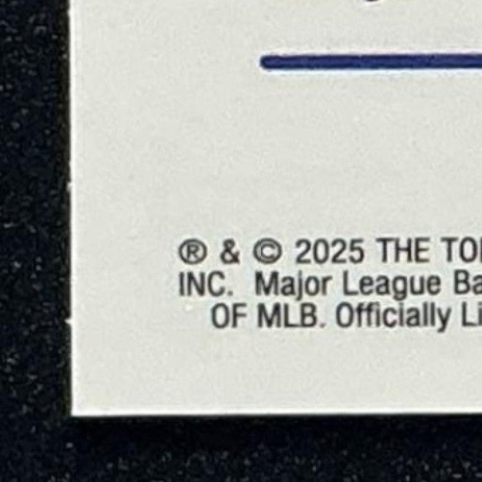 HAYDEN SENGER 2025 TOPPS CHROME UPDATE #USC128 REFRACTOR RC METS