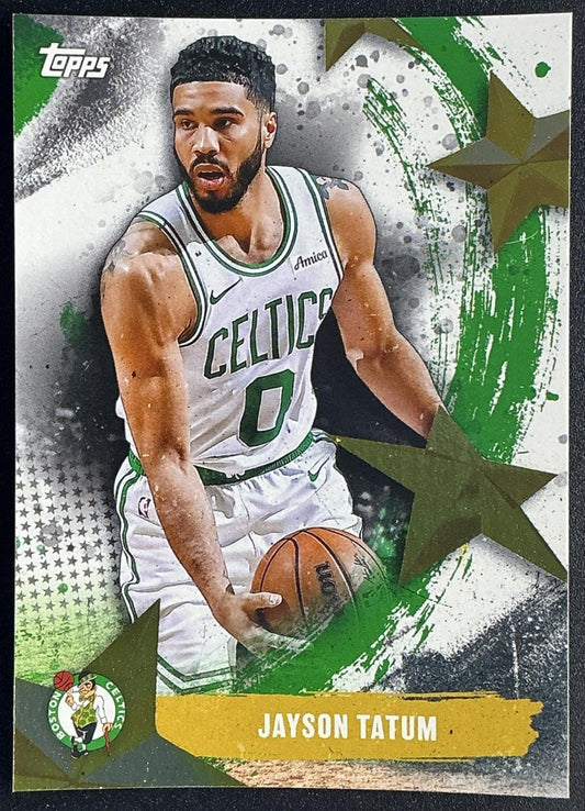 JAYSON TATUM 2025-26 TOPPS #SA-4 STARS OF THE NBA CELTICS