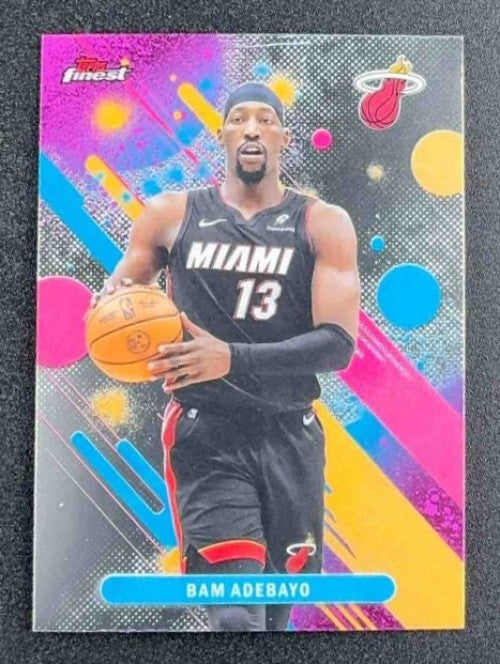 BAM ADEBAYO 2025-26 TOPPS FINEST #52 COMMON HEAT
