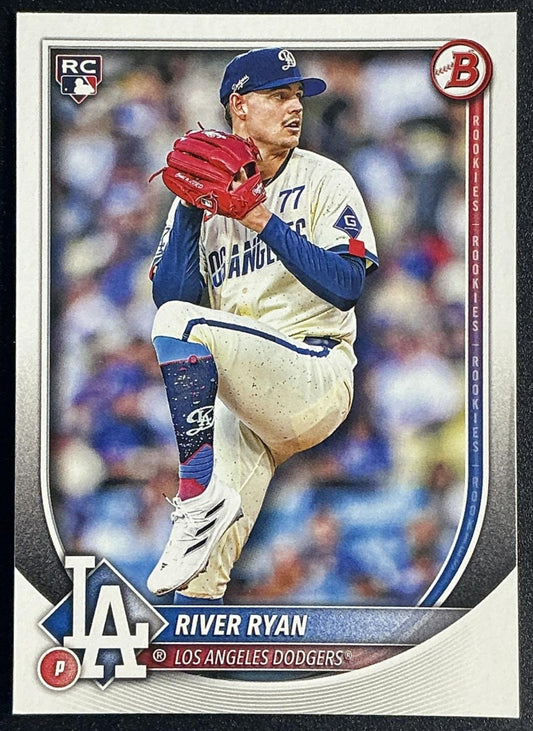 RIVER RYAN 2025 BOWMAN #69 RC DODGERS