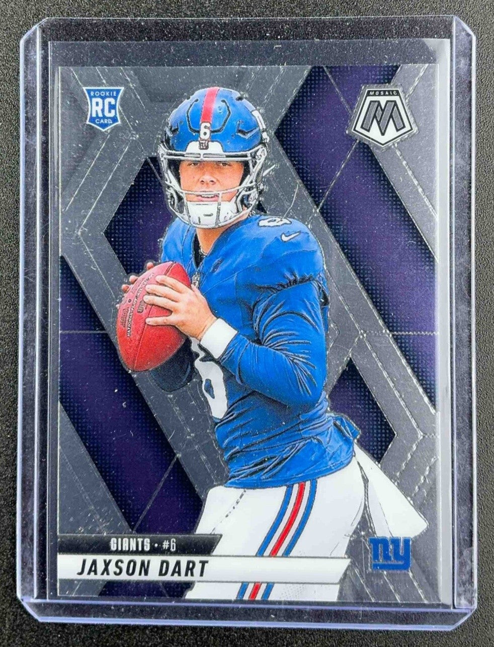 JAXSON DART 2025 PANINI MOSAIC #362 ROOKIES RC GIANTS