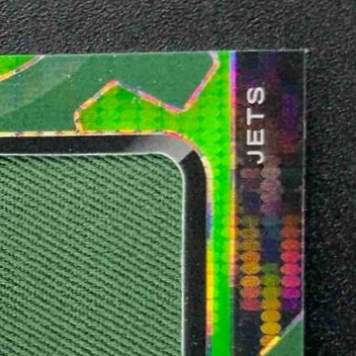 2025 Panini Prizm Mason Taylor #RGR-MTR Rookie Gear Neon Green Pulsar MEM RC
