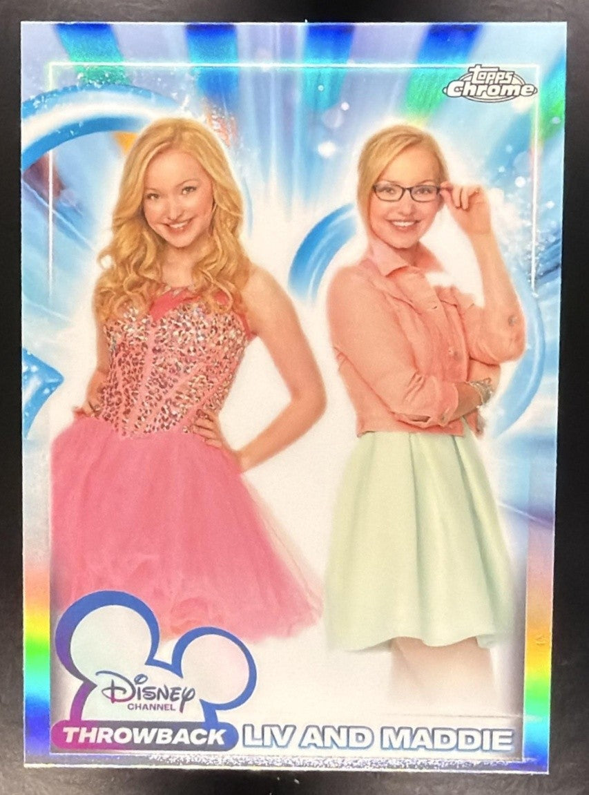 LIV AND MADDIE 2026 TOPPS CHROME DISNEY #DC-18 CHANNEL