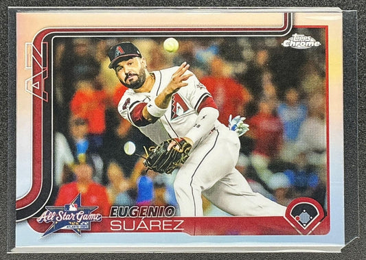 EUGENIO SUAREZ 2025 TOPPS CHROME UPDATE #ASGC-35 ALL-STAR GAME DIAMONDBACKS