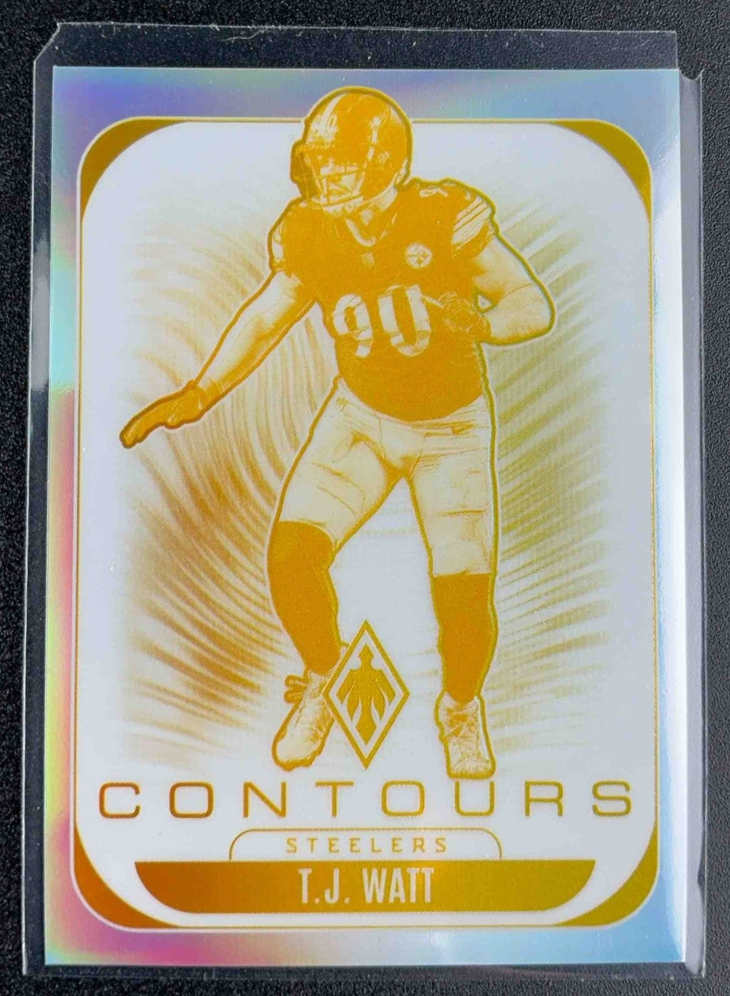 T.J. WATT 2025 PANINI PHOENIX #27 CONTOURS STEELERS