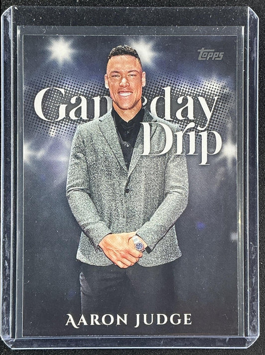 AARON JUDGE 2025 TOPPS #GD-6 GAMEDAY DRIP YANKEES