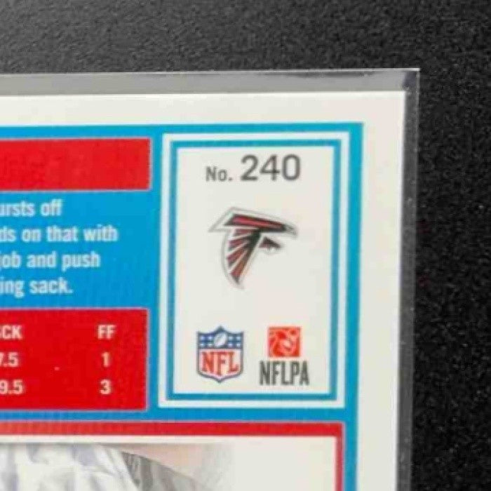 2025 Panini Donruss Optic James Pearce Jr. #240 Rated Rookie Blue Hyper Prizm