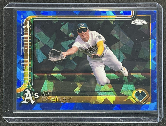 JJ BLEDAY 2025 TOPPS CHROME SAPPHIRE #183 ATHLETICS