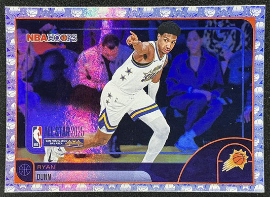RYAN DUNN 2025-26 TOPPS HOOPS #297 RAINBOW FOIL ALL-STAR SUNS