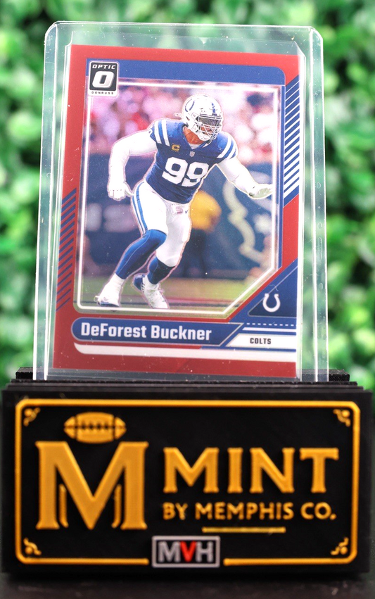DEFOREST BUCKNER 2024 OPTIC #86 RED PRIZM /125 COLTS