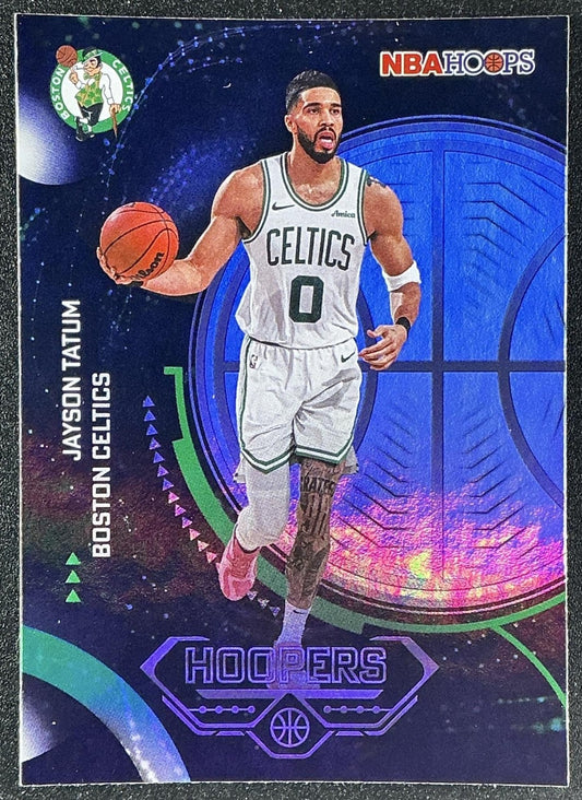 JAYSON TATUM 2025-26 TOPPS HOOPS #H-10 HOOPERS RAINBOW FOIL CELTICS