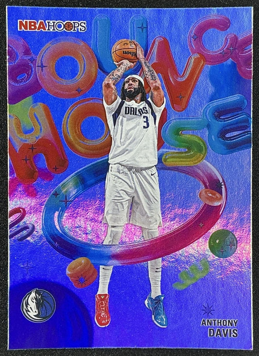 ANTHONY DAVIS 2025-26 TOPPS HOOPS #BH-9 BOUNCE HOUSE RAINBOW FOIL MAVERICKS