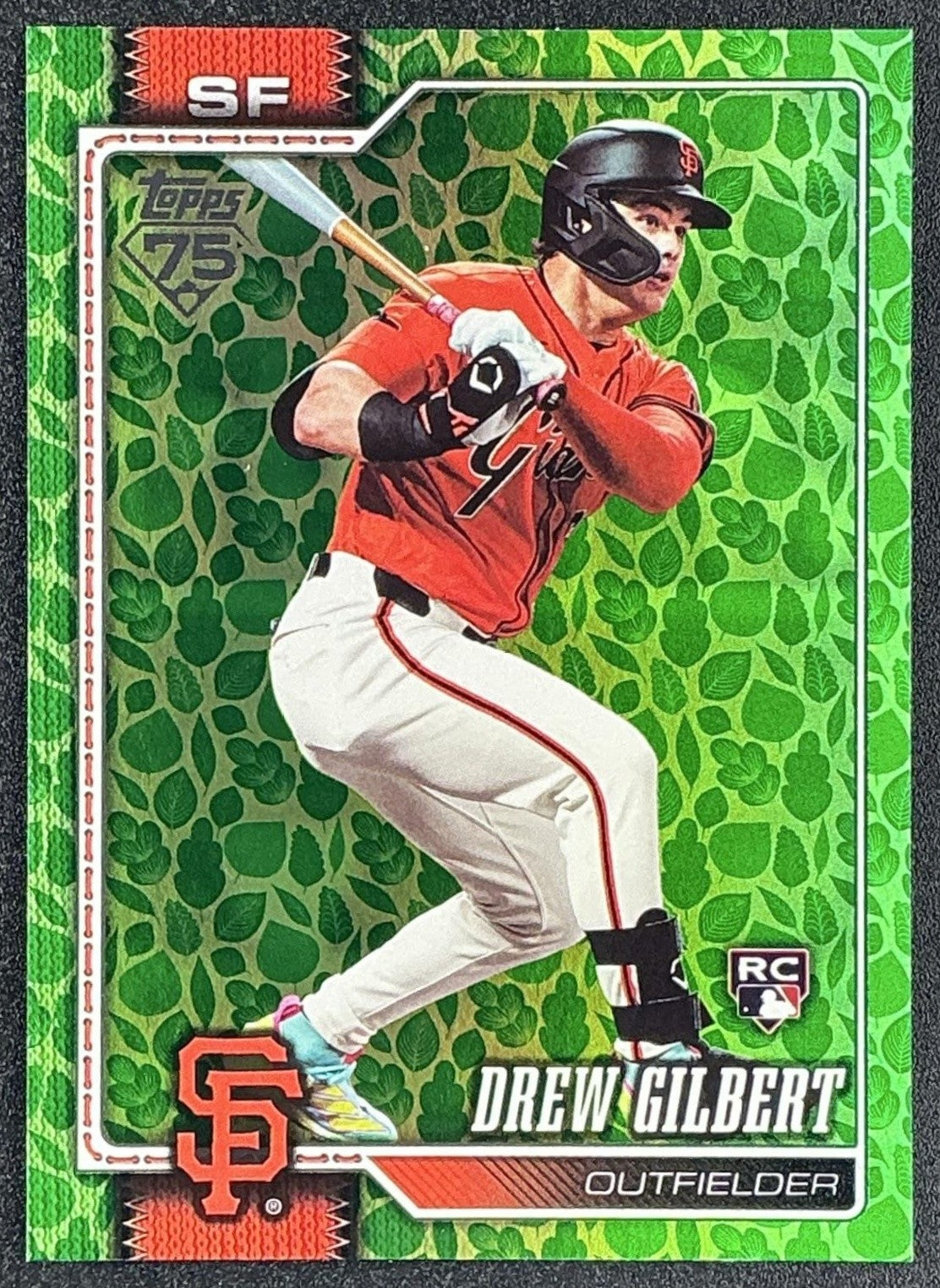 DREW GILBERT 2026 TOPPS #155 HOLIDAY GIANTS