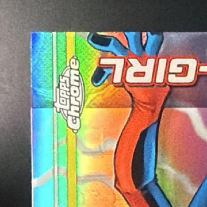 SPIDER-GIRL 2026 TOPPS CHROME MARVEL COMICS #161 STORM'S LIGHTNING REFRACTOR