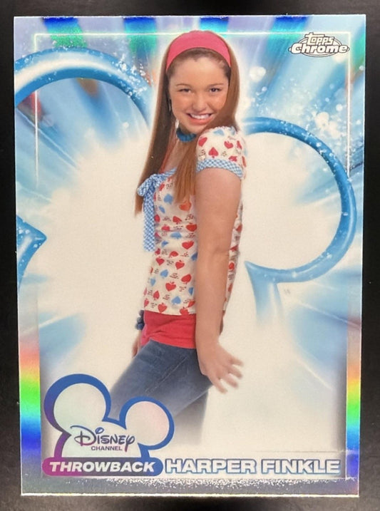 HARPER FINKLE 2026 TOPPS CHROME DISNEY #DC-7 CHANNEL WIZARDS OF WAVERLY PLACE