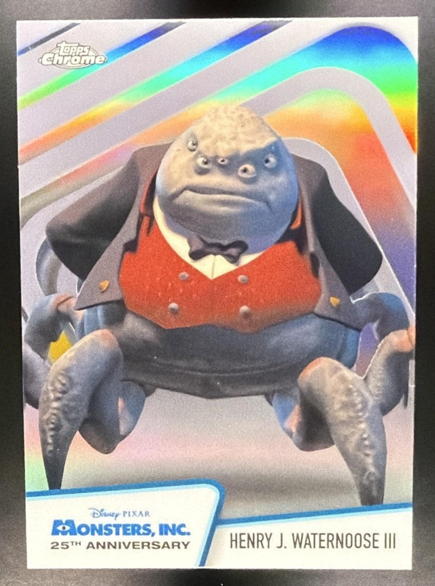 2026 Topps Chrome Disney Henry J. Waternoose III #MI-3 Monsters, Inc. 25th