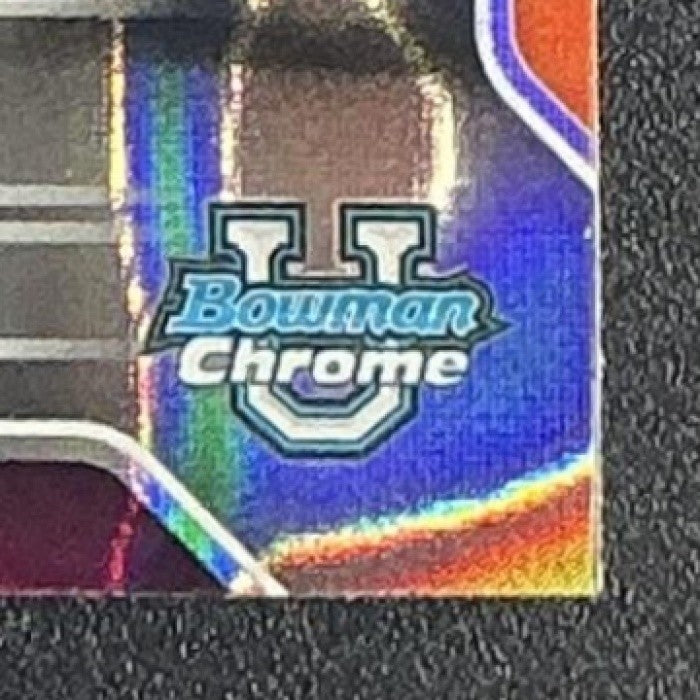 2025 Bowman Chrome University Hudson Clement #73 Pink Lava Refractor 1st