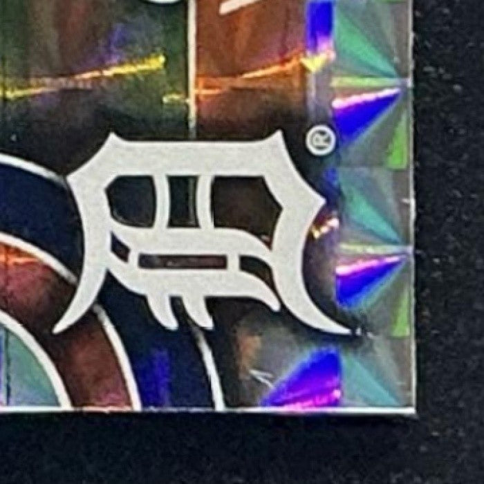 GAGE WORKMAN 2025 TOPPS CHROME UPDATE #USC21 GEOMETRIC REFRACTOR RC TIGERS