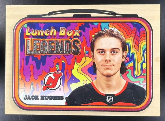 JACK HUGHES 2022-23 UPPER DECK #LB-25 LUNCH BOX LEGENDS DEVILS