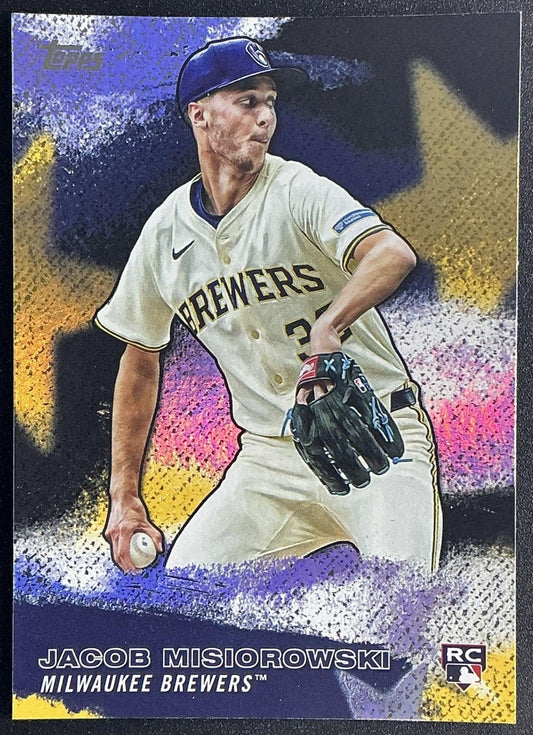 JACOB MISIOROWSKI 2026 TOPPS SERIES 1 #SMLB-26 STARS OF MLB RC BREWERS
