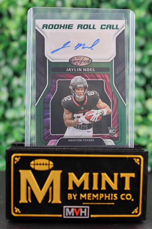 JAYLIN NOEL 2025 CERTIFIED # RRC-JNL AUTO ROLL CALL RC /25 SSP TEXANS