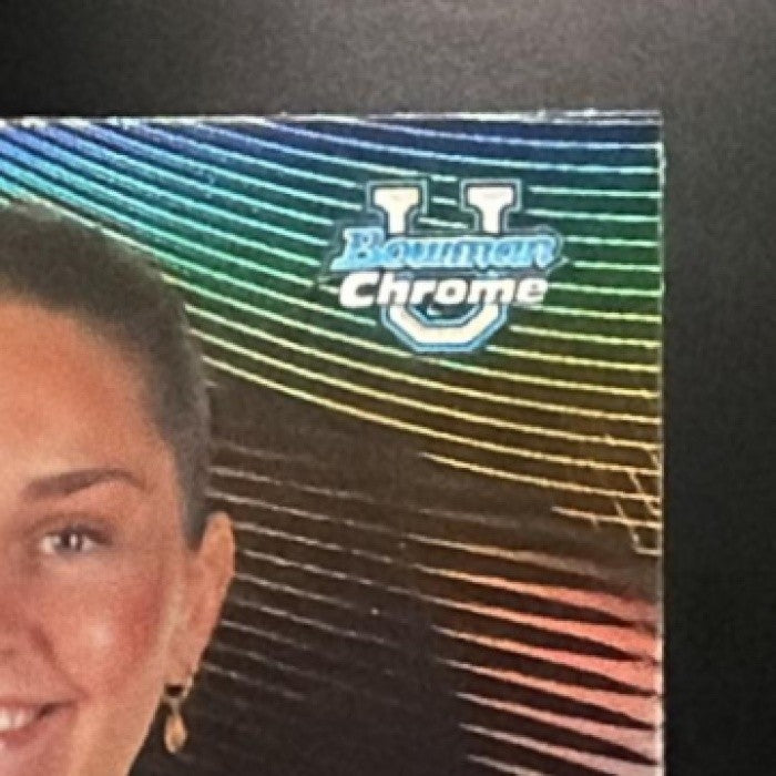 EMILEE SKINNER 2025-26 BOWMAN #BV-4 CHROME VERIFIED REFRACTOR BLUE DEVILS